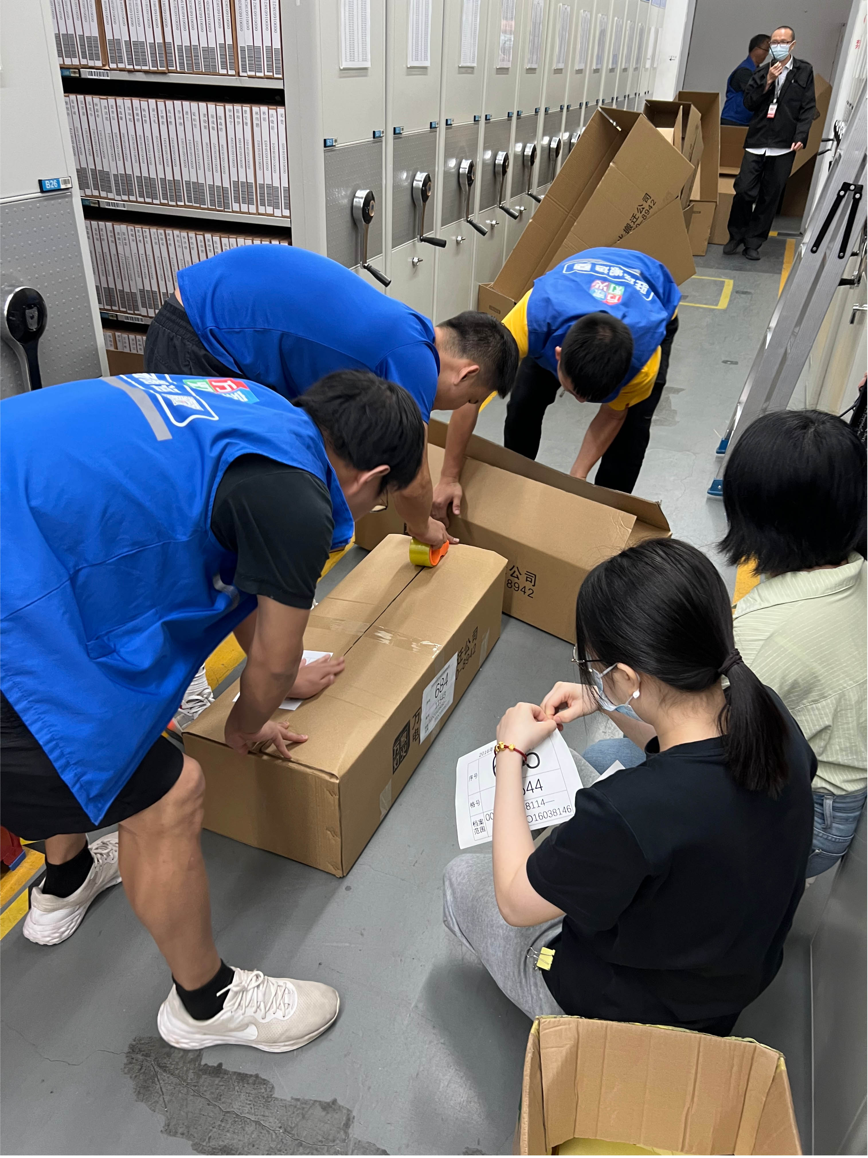 w66顺利完成深圳市人才服务中心档案搬迁项目